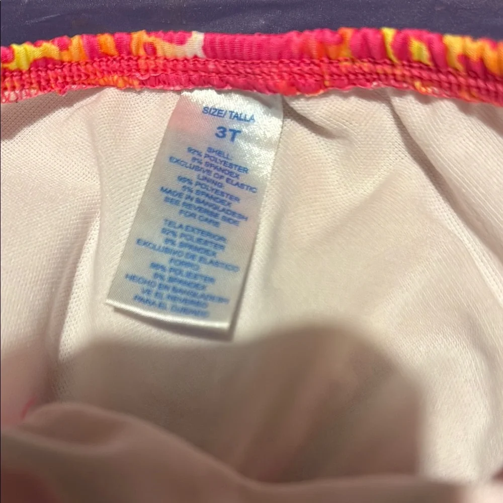 Playful Pink and Yellow Swim bottoms for Summer